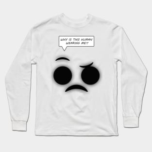 The Talking Shirt (Wearable Version) Long Sleeve T-Shirt